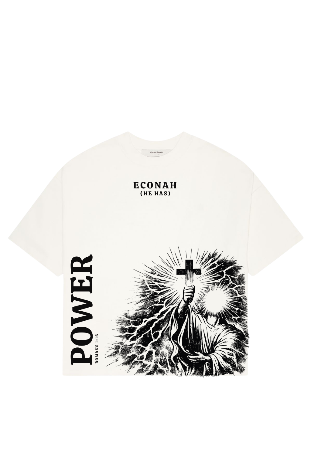 [PRE-ORDER] ECONAH Heavy Weight Cotton Tee (WHITE)